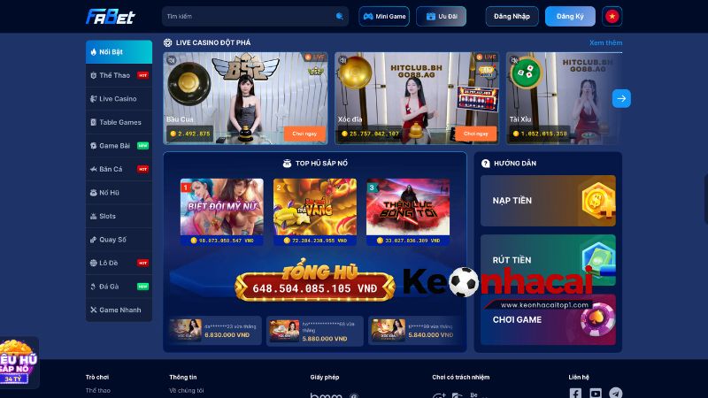 Đánh giá nhà cái FABET qua những ưu điểm nổi bật Đánh giá nhà cái FABET qua những ưu điểm nổi bật