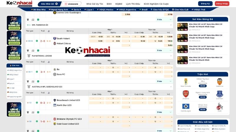 Keonhacaitop1 cung cấp tỷ lệ kèo chính xác và nhanh chóng Keonhacaitop1 cung cấp tỷ lệ kèo chính xác và nhanh chóng